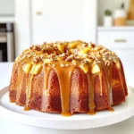 To make a delicious Caramel Apple Pound Cake, you need simple ingredients that work together beautifully. Here’s what you will need: - 1 cup unsalted butter, softened to room temperature - 2 cups granulated sugar - 4 large eggs, at room temperature - 3 cups all-purpose flour, sifted - 1/2 teaspoon baking powder - 1/2 teaspoon baking soda - 1 teaspoon ground cinnamon - 1/2 teaspoon fine sea salt - 1 cup sour cream, at room temperature - 2 cups peeled and diced apples (preferably Granny Smith or Honeycrisp) - 1/2 cup caramel sauce (either store-bought or homemade) - Optional: 1/2 cup chopped pecans or walnuts for topping These ingredients create a rich, moist cake with a sweet apple flavor. The butter adds creaminess, while the sugar provides sweetness. Eggs bind everything together, giving the cake structure. Flour gives it body, while baking powder and baking soda help it rise. Ground cinnamon adds warmth, and sour cream keeps it moist and tangy. The fresh apples add a juicy bite, and the caramel sauce brings it all together with sweetness. Feel free to add nuts on top for crunch. Enjoy this mix of flavors and textures in every bite! 1. Start by preheating your oven to 350°F (175°C). This step is key to baking the cake evenly. 2. Next, take a 10-inch bundt pan. Generously grease and flour it. This helps the cake slide out easily later. 1. In a large bowl, cream together 1 cup of softened butter and 2 cups of granulated sugar. Use an electric mixer on medium speed. Beat until the mix is light and fluffy, about 4-5 minutes. 2. Add 4 large eggs one at a time. Beat well after each egg to mix them in fully. 1. In another bowl, sift together 3 cups of all-purpose flour, 1/2 teaspoon of baking powder, 1/2 teaspoon of baking soda, 1 teaspoon of ground cinnamon, and 1/2 teaspoon of fine sea salt. 2. Gradually add this dry mix to the butter and sugar mix. Alternate with 1 cup of sour cream. Start and end with the flour mix. Mix just until combined to avoid overmixing. 1. Carefully fold in 2 cups of peeled and diced apples. Use Granny Smith or Honeycrisp for the best flavor. 2. Mix in 1/2 cup of caramel sauce and, if you want, 1/2 cup of chopped pecans or walnuts for some crunch. 1. Pour the batter into the prepared bundt pan. Smooth the top with a spatula for an even bake. 2. Place the pan in the oven. Bake for 55-60 minutes. Use a toothpick to test; it should come out clean when the cake is done. 1. Once baked, let the cake cool in the pan for about 15 minutes. This helps it set. 2. Carefully invert the cake onto a wire rack to cool completely. 3. After cooling, drizzle the remaining caramel sauce over the top for a sweet glaze. To make your cake fluffy, start with room temperature ingredients. Use softened butter and eggs. Creaming them well adds air. Beat the butter and sugar until light and fluffy. This step takes about five minutes. Avoid overmixing when combining wet and dry ingredients. Mix just until you see no dry flour. This keeps the cake tender. When you add diced apples, fold them in gently. You want them evenly spread without breaking apart. This cake shines with simple toppings. Serve each slice with a dollop of whipped cream. The cream adds a nice contrast to the sweet cake. You can also pair it with a scoop of vanilla ice cream. The cold ice cream complements the warm cake perfectly. Presentation matters! Serve slices on elegant dessert plates. Drizzle extra caramel sauce over each piece. This adds a beautiful shine and sweetness. For extra crunch, sprinkle toasted nuts on top. You can also add a sprig of mint for color. Simple touches make your cake look gourmet. {{image_4}} To make your Caramel Apple Pound Cake even better, try adding spices. A pinch of nutmeg or ginger can bring warmth and depth. These spices pair well with the sweet apples and rich caramel. You can also switch up your apple choice. Granny Smith adds a tart bite, while Honeycrisp offers a sweet crunch. Each type of apple gives the cake a unique flavor. You can make this cake a bit lighter. Substituting low-fat sour cream for regular sour cream cuts some calories. If you want a gluten-free option, use gluten-free flour. This way, more people can enjoy your cake without worry. Both changes keep the cake tasty and moist. Making mini versions of this cake is fun and cute. You can use mini bundt pans or cupcake tins. Just adjust the baking time to about 20-25 minutes for cupcakes. These little treats are perfect for parties or gifts. Plus, they look great on any dessert table. Store your Caramel Apple Pound Cake at room temperature for up to three days. Wrap it in plastic wrap or foil to keep it fresh. If you live in a warm area, it’s better to store it in the fridge. This will help it last longer, up to a week. Just remember, refrigeration can make the cake a bit denser. To freeze slices of the cake, first let it cool completely. Wrap each slice tightly in plastic wrap. Then, place the wrapped slices in a freezer bag. Label the bag with the date for easy tracking. You can freeze the cake for up to three months. When you’re ready to eat, just take out a slice and let it thaw at room temperature. To reheat your Caramel Apple Pound Cake, preheat your oven to 350°F. Place the slice on a baking sheet. Cover it with foil to keep it from drying out. Heat for about 10 to 15 minutes. If you want it warm, but not too hot, check it often. Enjoy your warm slice with a drizzle of caramel sauce! For this cake, I recommend using Granny Smith or Honeycrisp apples. Granny Smith apples add a nice tartness that balances the sweetness of the cake. Honeycrisp apples are sweet and juicy, giving a lovely texture. Both varieties retain their shape well when baked, making them ideal for this recipe. Yes, you can make this cake ahead of time. Once baked and cooled, store it in an airtight container at room temperature. It will stay fresh for about three days. If you want to keep it longer, you can refrigerate it for up to a week. Just remember to bring it to room temperature before serving. To check if the cake is done, use the toothpick test. Insert a toothpick into the center of the cake. If it comes out clean or with a few crumbs, the cake is ready. If the toothpick has wet batter on it, bake the cake for a few more minutes and test again. Yes, you can substitute the caramel sauce if needed. You can use chocolate sauce or a fruit syrup for a different flavor. If you want a healthier option, consider using a homemade date syrup. Just ensure whatever you choose pairs well with the apples and cake. This blog post covered how to make a delicious Caramel Apple Pound Cake. We discussed key ingredients and step-by-step instructions to guide your baking. I also shared tips for achieving the perfect texture and creative variations to try. Remember, the key is in the mixing and folding. Don’t forget to enjoy it fresh or share with loved ones. Happy baking!