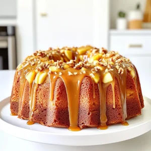 Caramel Apple Pound Cake Irresistible and Delicious Treat