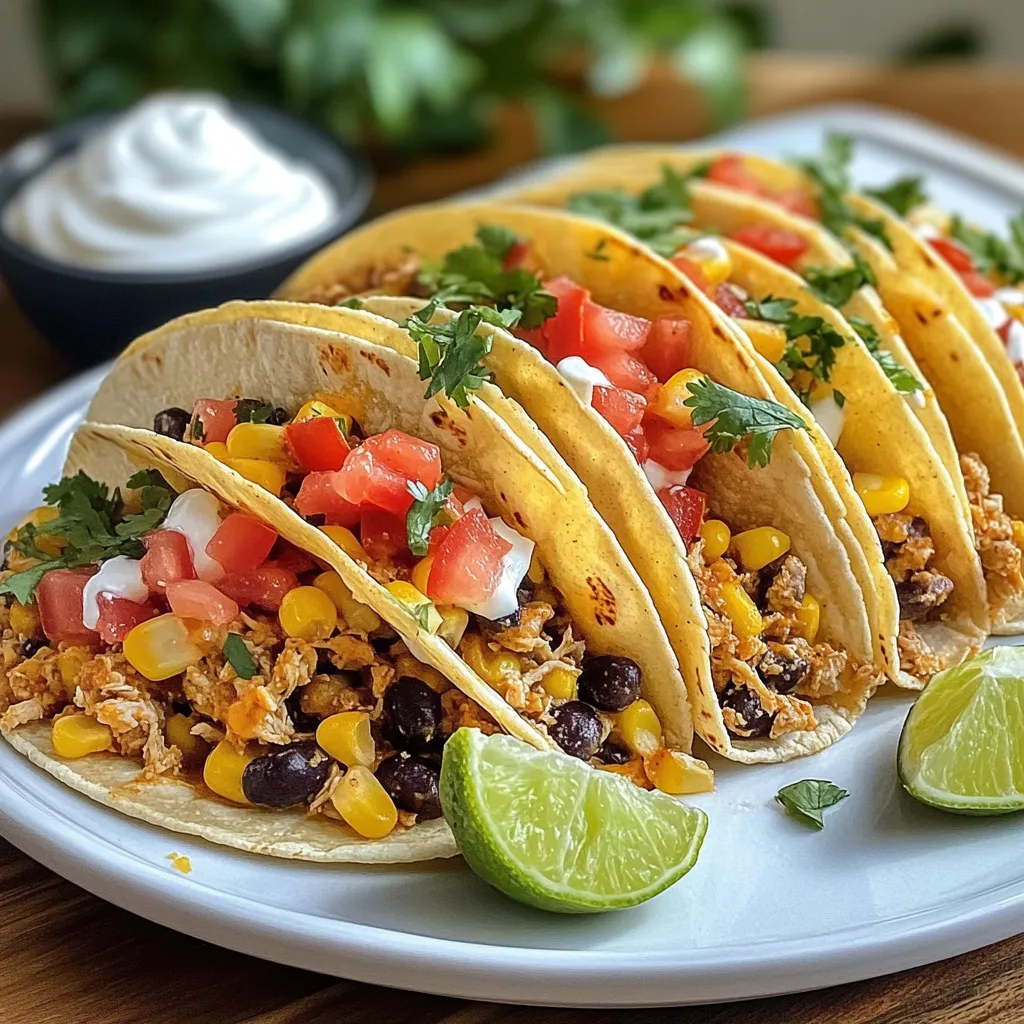 Baked Chicken Tacos Tasty and Flavorful Meal