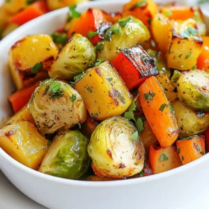 Maple Dijon Roasted Vegetables Flavorful and Easy Dish