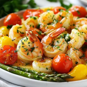 Sheet Pan Garlic Butter Shrimp Easy Flavorful Meal