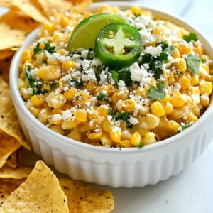 Fiesta Mexican Street Corn Dip Flavorful and Easy Recipe