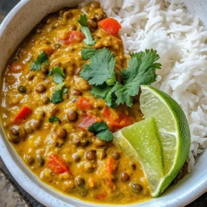 Creamy Coconut Lentil Curry Simple and Flavorful Dish