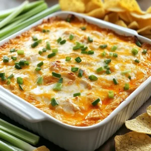Baked Buffalo Chicken Dip Bold and Flavorful Recipe
