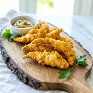 Sweet Tea Fried Chicken Tenders Crispy and Flavorful