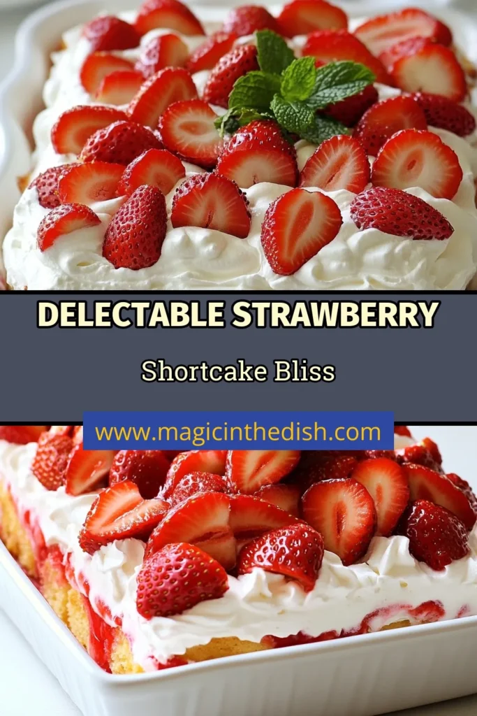 Indulge in this delightful Strawberry Shortcake Icebox Cake, a no-bake strawberry dessert perfect for summer! This easy icebox cake recipe combines fresh strawberries and whipped cream for a light, fluffy treat. Impress guests or simply satisfy your sweet tooth with this creamy whipped cream strawberry cake. Save this recipe for your summer dessert collection and enjoy a refreshing delight! #IceboxCake #StrawberryDessert #SummerTreats #NoBakeDessert