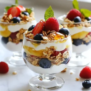 Berry Yogurt Parfait Tasty and Healthy Treat